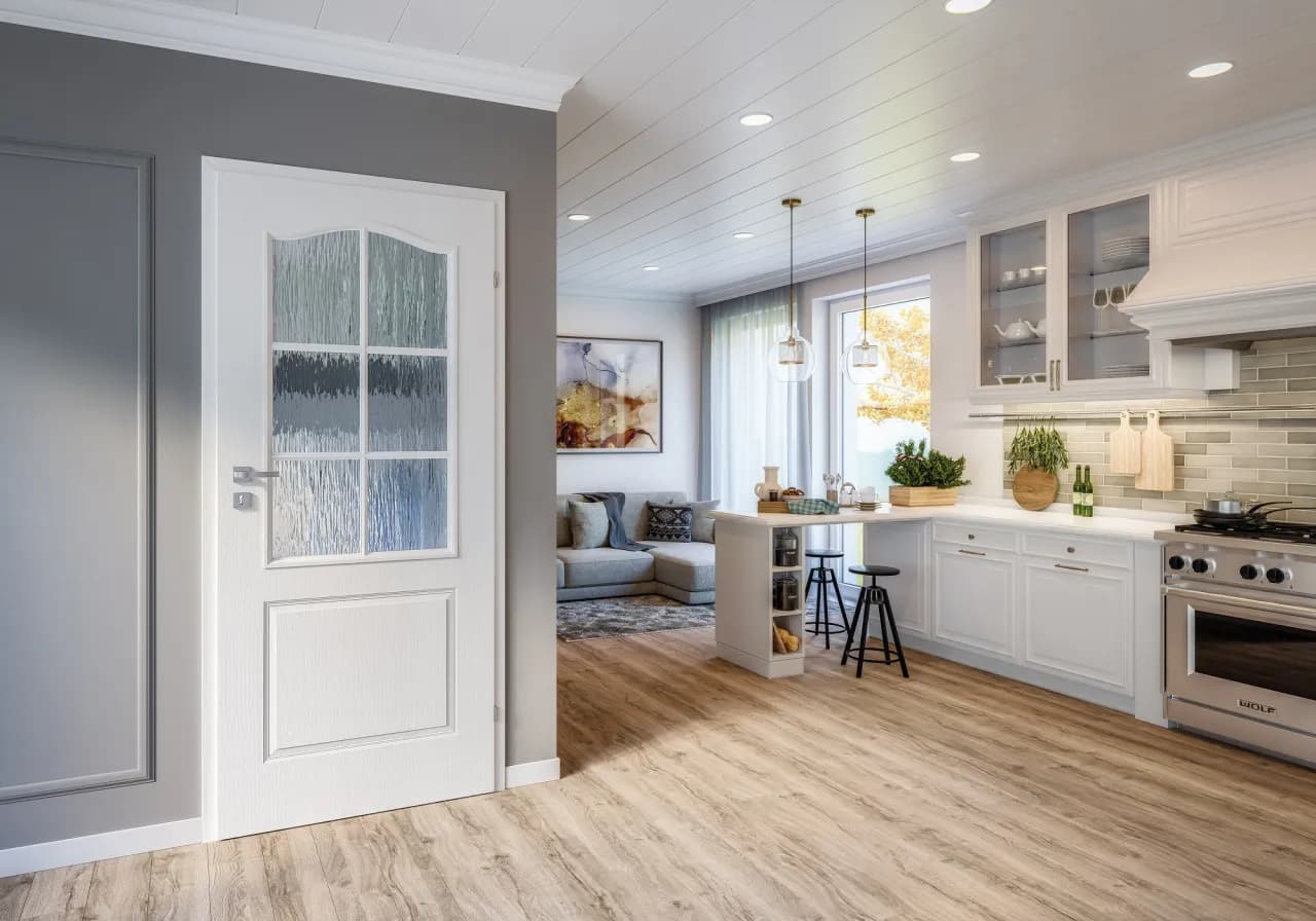 Szyba w drzwiach jak zasłonić - skuteczne metody na prywatność