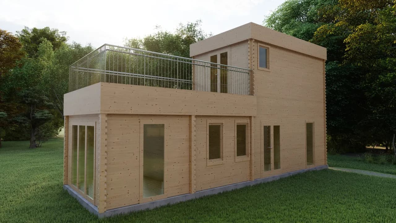 Domek z tarasem na dachu – funkcjonalność i wyjątkowe projekty