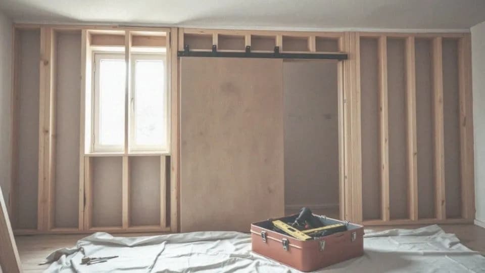 Jak zrobić drzwi przesuwne z płyty meblowej – uniknij najczęstszych błędów